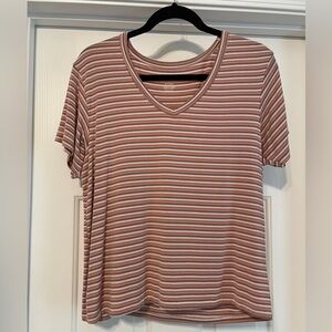 American Eagle oversized striped soft & sexy tee, women’s s size extra small